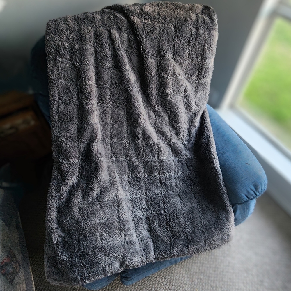 Member's Mark Luxury Gray Throw